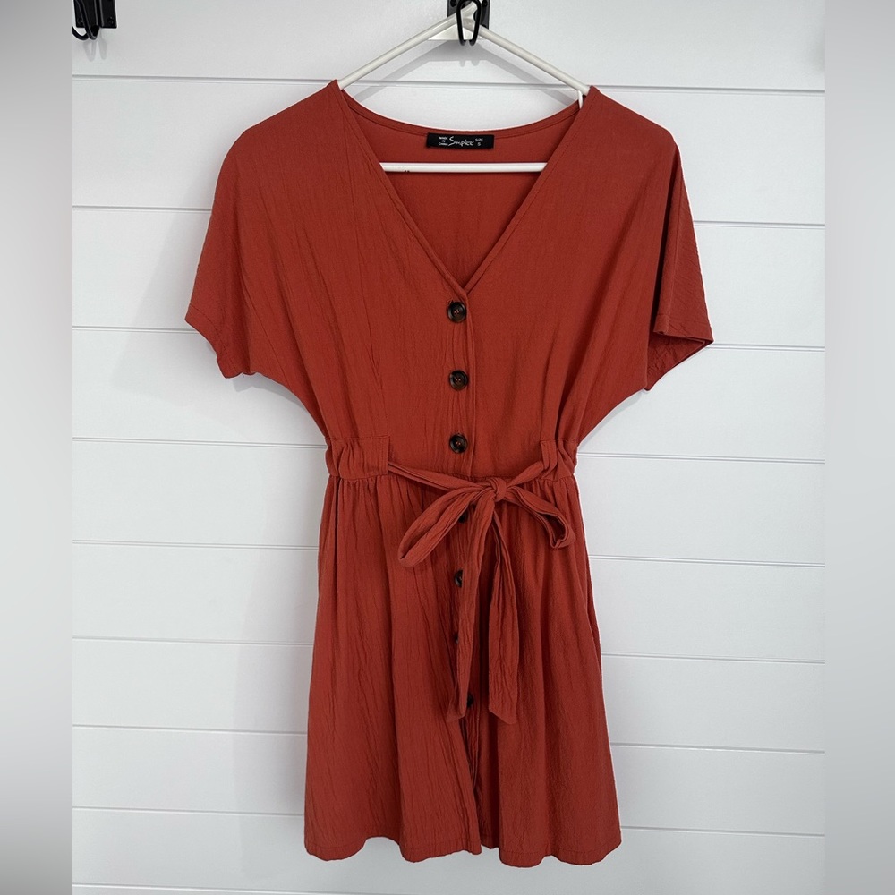 Button down dress